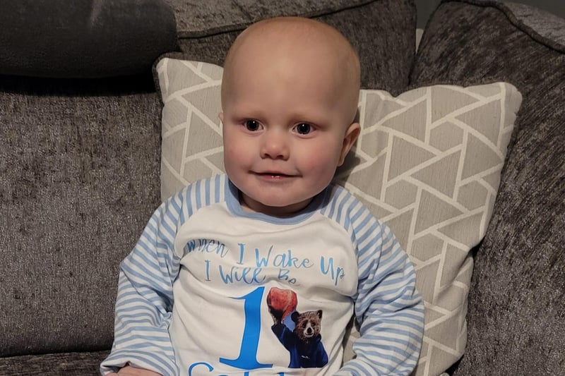 Leigh Antonia, said: "Caleb Louis Hall, born 21st March 2020, before bed tonight ready to celebrate his first birthday tomorrow."