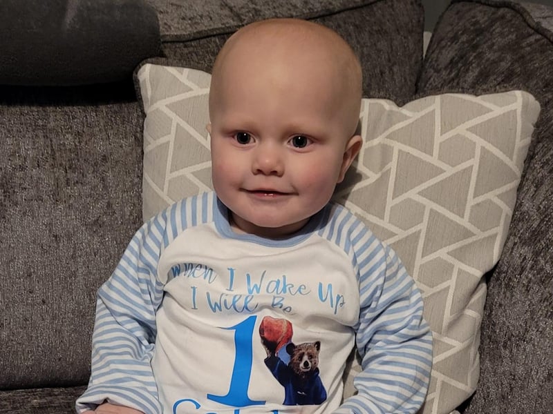 Leigh Antonia, said: "Caleb Louis Hall, born 21st March 2020, before bed tonight ready to celebrate his first birthday tomorrow."