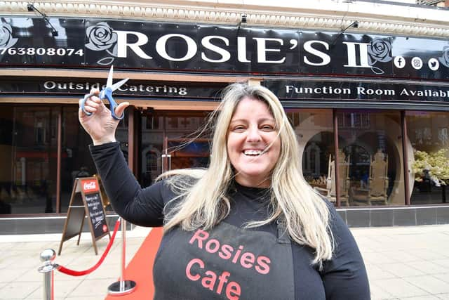 Leanne Baker open's Rosie's II Ocean Road, South Shields. Picture by FRANK REID