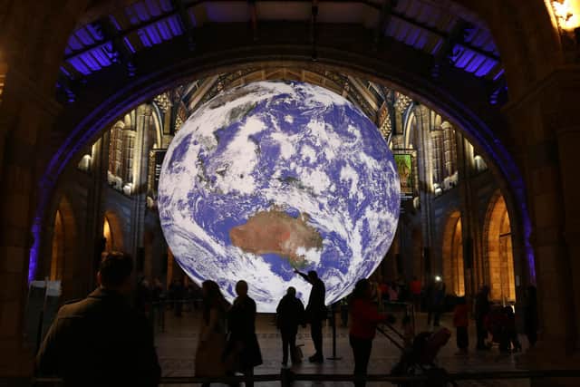 Gaia, seen here in the Natural History Museum in London, will be at Durham Cathedral between July 10 and September 10.