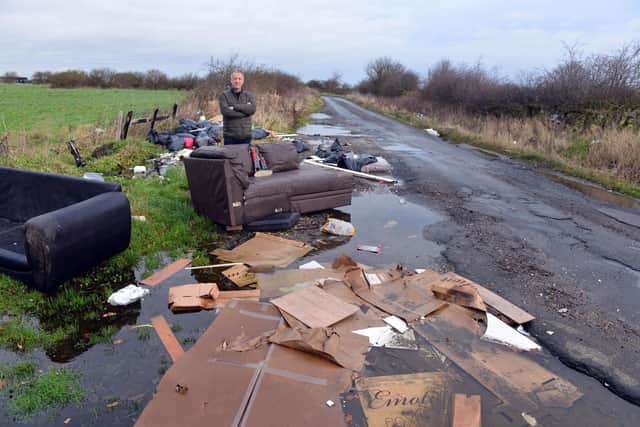 The council says steps are in hand to clear the site