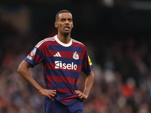 Newcastle United striker Alexander Isak. 