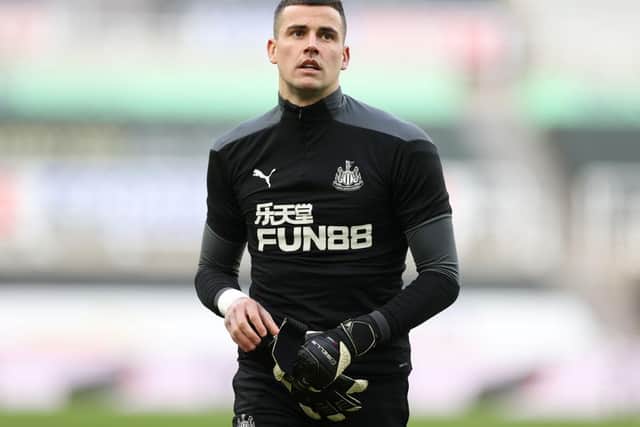 Karl Darlow. (Photo by Lee Smith - Pool/Getty Images)