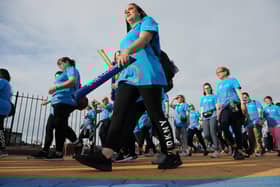The walkers in South Shields.