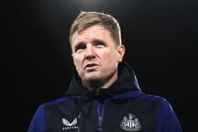 Newcastle United head coach Eddie Howe.