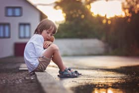 Adults who got in touch with the NSPCC helpline spoke about witnessing children suffering from neglect. Photo posed by model