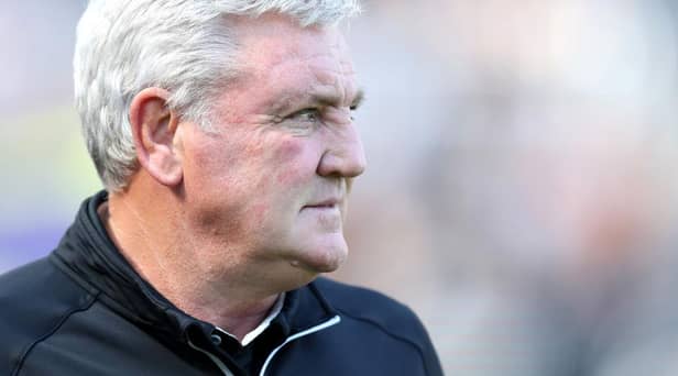 Newcastle United head coach Steve Bruce. (Photo by George Wood/Getty Images)