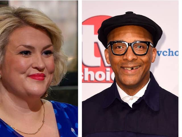 Sara Davies and Jay Blades are in the festival line-up. PA images.