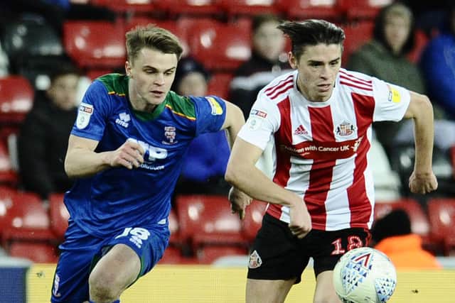 Sunderland AFC 3-1 Lincoln City. 04-01-2020 EFL1 George Dobson. Picture by FRANK REID