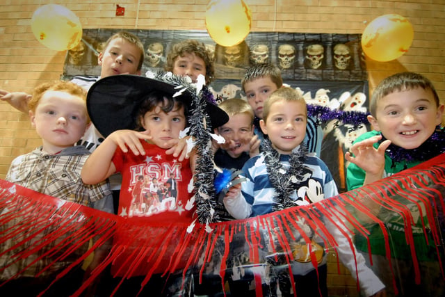 They're loving their Halloween event at Lukes Lane Community Centre in 2009.