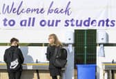 Students at secondary schools and colleges across England will return to class under a staggered system in January.
Photo by Danny Lawson/PA Wire