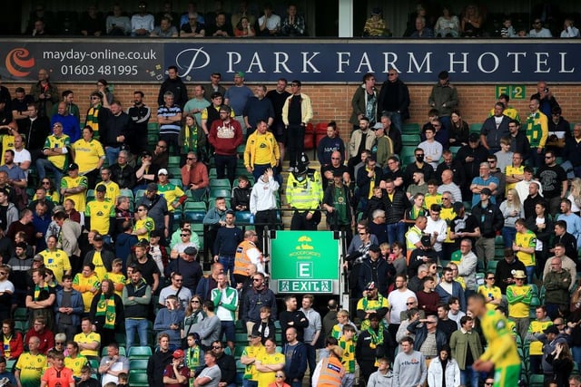 Norwich supporters had an average fan happiness score of 3.22 last season.