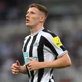 Elliot Anderson is set to make his first competitive start for Newcastle United (Photo by Stu Forster/Getty Images)