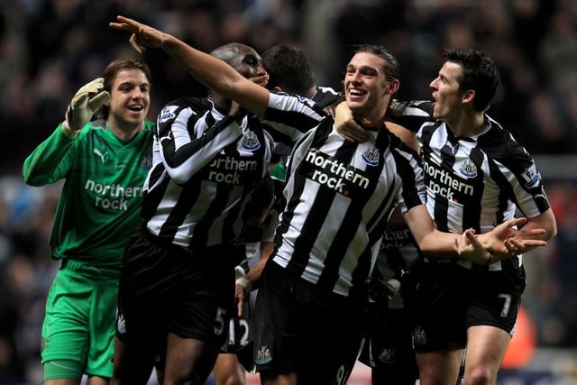 After coming in following Hughton’s sacking, Pardew had to hit the ground running in order to silence any critics of the decision to remove the previous manager. His team did that perfectly with a memorable 3-1 win over Liverpool, including a thunderbolt from Andy Carroll. (Photo by Mark Thompson/Getty Images)