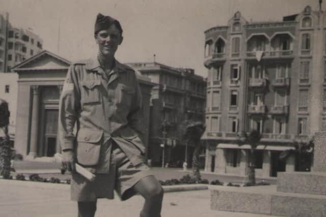 George West in Alexandria in 1942.