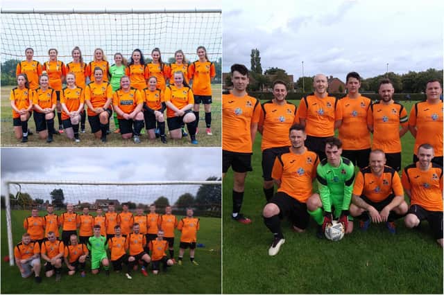 Players at Hebburn Involve F.C