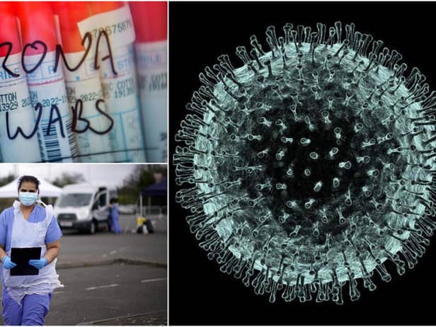 Coronavirus testing figures have changed over the past week.