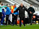 Steve Bruce, Manager of Newcastle United. (Photo by Owen Humphreys - Pool/Getty Images)