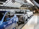 Inside Sunderland's Nissan plant on July 1 this year as a press conference was held to unveil the firm's new Envision-AESC battery plant.