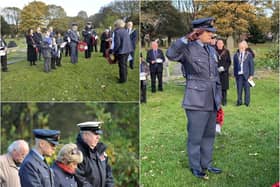 The Friends of Westoe Cemetery have held a service of Remembrance.