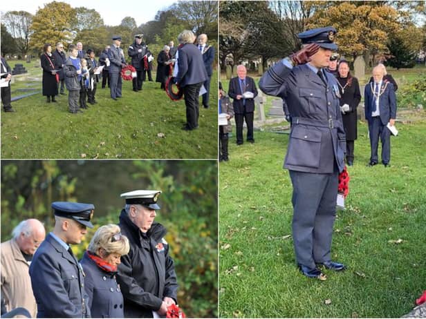 The Friends of Westoe Cemetery have held a service of Remembrance.