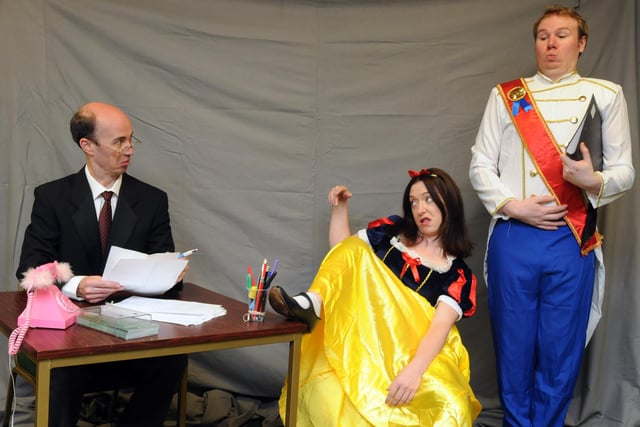 The Westovians Theatre Laugh-a-Lot show in 2014 with Paul Dunn, Viktoria Kay and Craig Richardson in the picture.