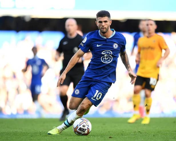 Chelsea winger Christian Pulisic (Photo by Shaun Botterill/Getty Images)