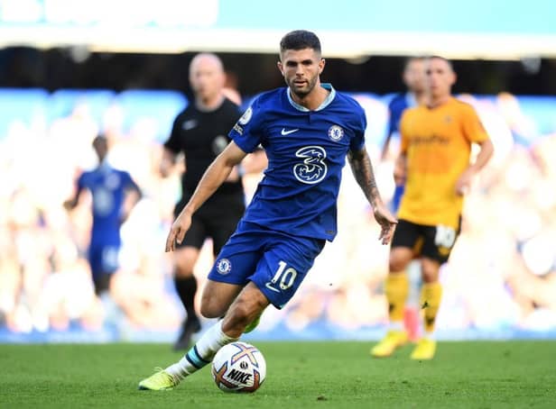 Chelsea winger Christian Pulisic (Photo by Shaun Botterill/Getty Images)