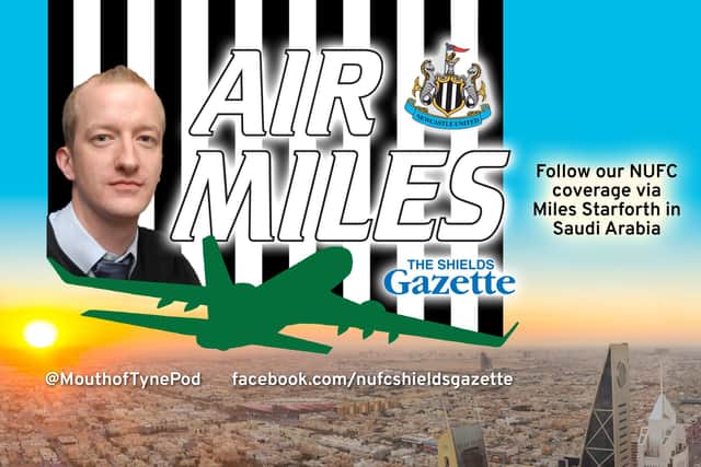 Follow our NUFC coverage from Saudi Arabia.