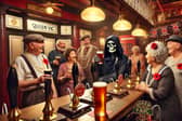 The Grim Reaper has been a regular at the Queen Vic for 40 years now.