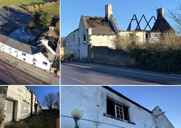 The former Whitburn Lodge pub has been gutted by fire.