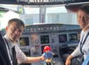 On board with the pilot
