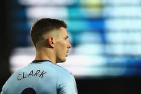 Ciaran Clark playing for Newcastle United at The Hawthorns in 2017.