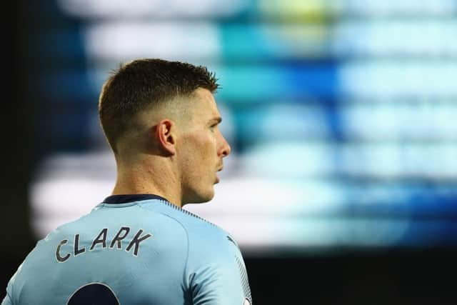 Ciaran Clark playing for Newcastle United at The Hawthorns in 2017.