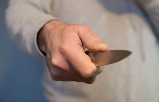 Action call over knife injuries