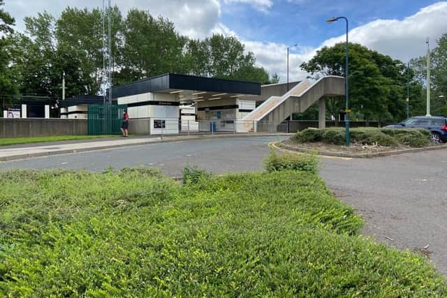 Tyne Dock Metro station on Tuesday, June 23 following a police operation in the area.