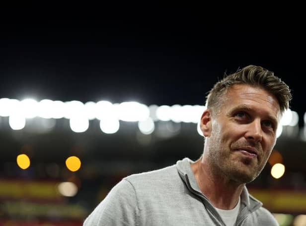 Former Watford boss Rob Edwards has emerged as the early favourite to replace Chris Wilder at Middlesbrough (Photo by Richard Heathcote/Getty Images)