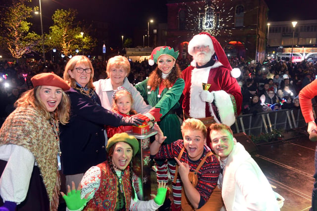 South Shields Christmas lights switch on 2022
