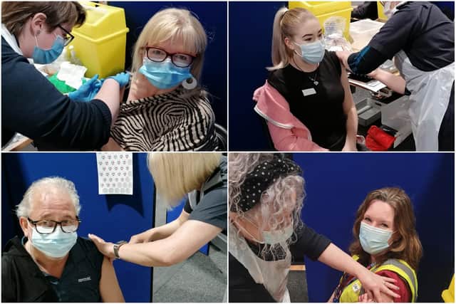 Tyne and Wear Fire and Rescue Service has helped vaccinate around 11,000 people so far as its staff stepped forward to volunteer their skills.