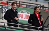 Sunderland owner Kyril Louis-Dreyfus smiles during the Papa John's Trophy final.