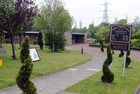 South Shields Crematorium.