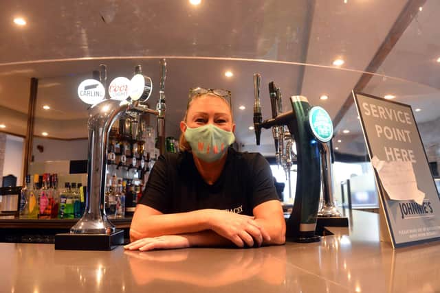 Johnnie's manager Tracey Hardy is concerned over the pub's future.