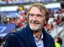 Jim Ratcliffe at last year's French Cup final between Nice and Nantes at the Stade de France, Paris.