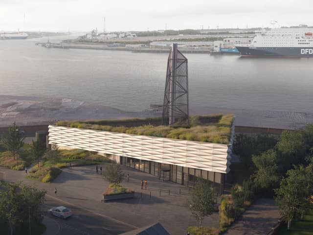 Images released by South Tyneside Council showing how the Northern Renewable Energy Centre of Excellence (NRECE) could look.