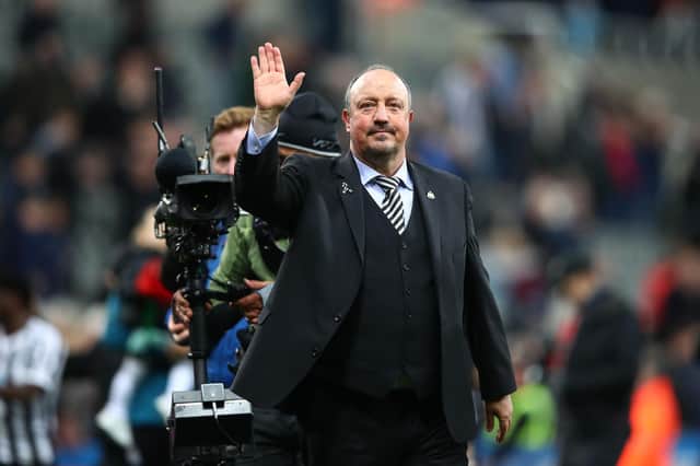 Former Liverpool, Newcastle, Chelsea and Valencia head coach Rafael Benitez.