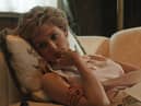 Photo issued by Netflix of Elizabeth Debicki as Diana, Princess of Wales appearing in the fifth season of the streaming website's show, The Crown.Issue date: Tuesday August 17, 2021.