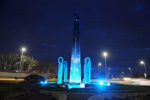 Some of the new 2021 festive lighting in South Tyneside.