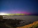 The Northern Lights, photographed by Steven Lomas at Marsden on March 14