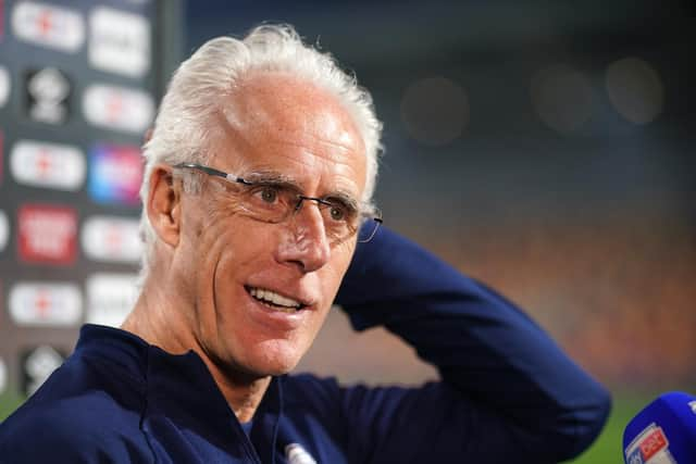 File photo dated 20-04-2021 of Mick McCarthy, who has returned to management after being appointed Blackpool boss on a deal until the end of the season. Issue date: Thursday January 19, 2023.