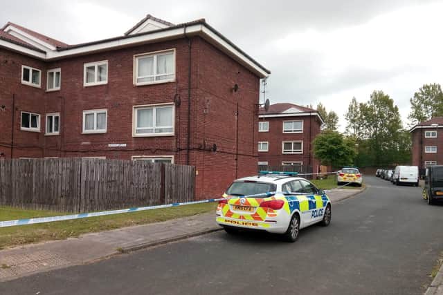 A man has been arrested on suspicion of murder following the death at Victoria Road, South Shields.
